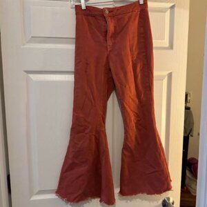 Free people cropped flare pants